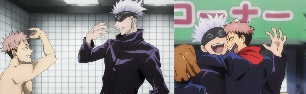 Gojo and Yuji Bonding