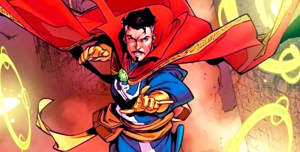 Doctor stange against Doctor doom