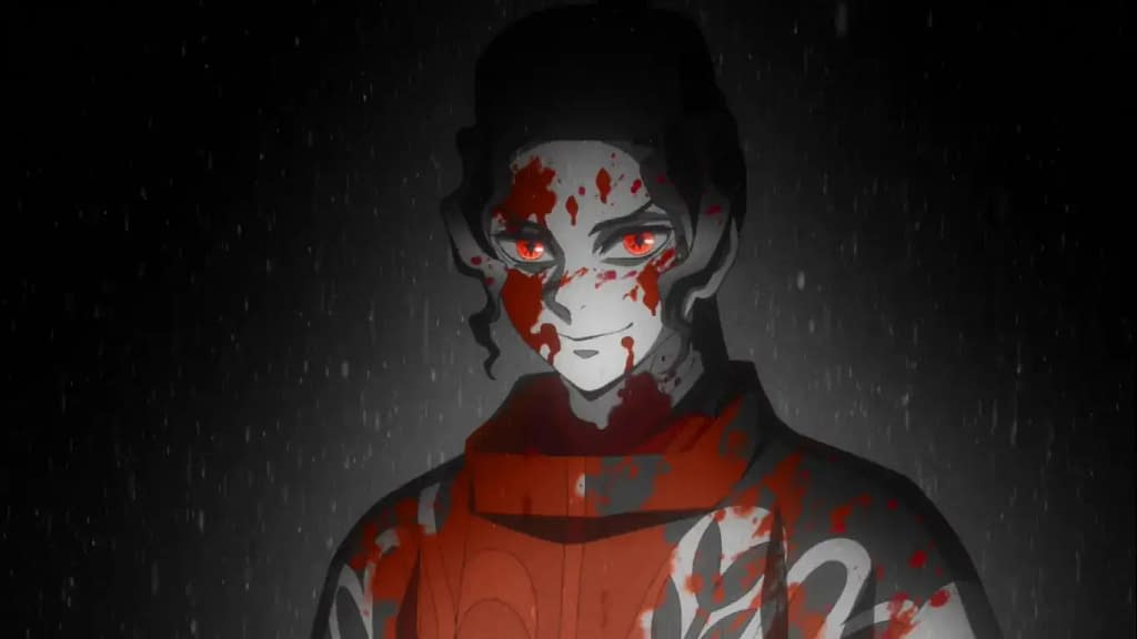 Muzan Becoming a Demon